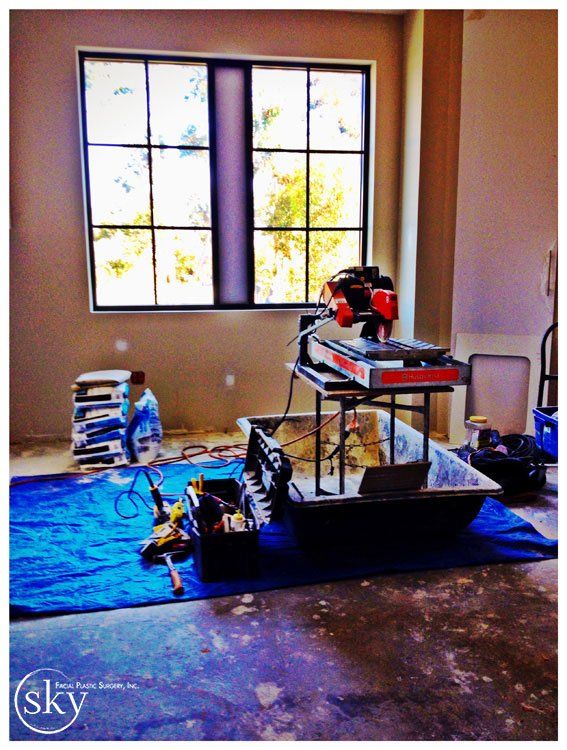 Day 72 - Tile, Doors & Sign