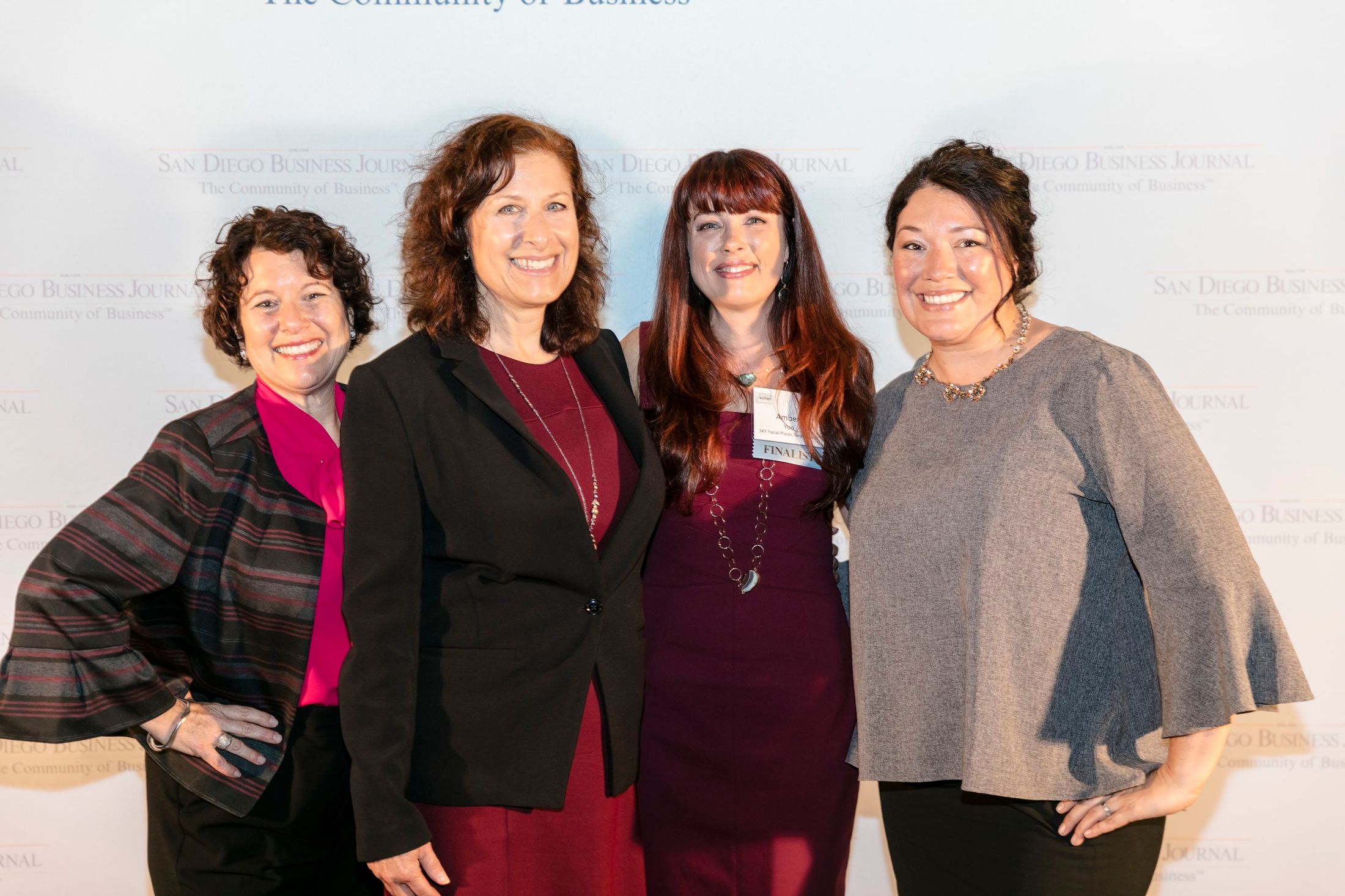 Amber Honored as Finalist for SDBJ Woman of the Year