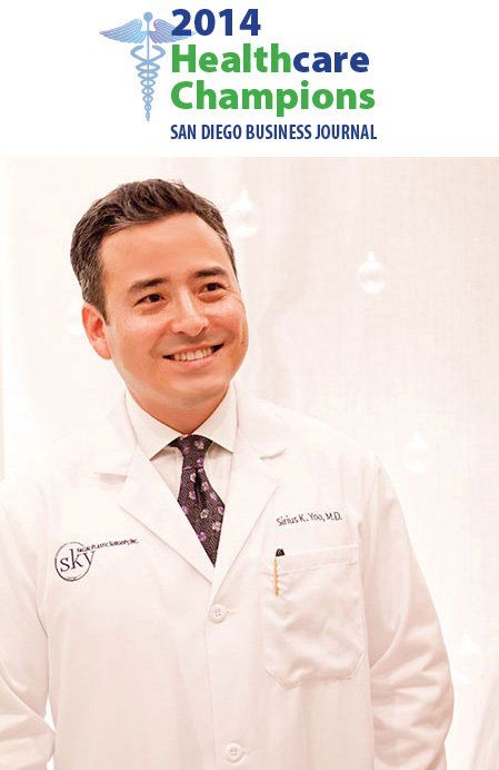 Dr. Yoo Named a Finalist in 2014 Healthcare Champions Award