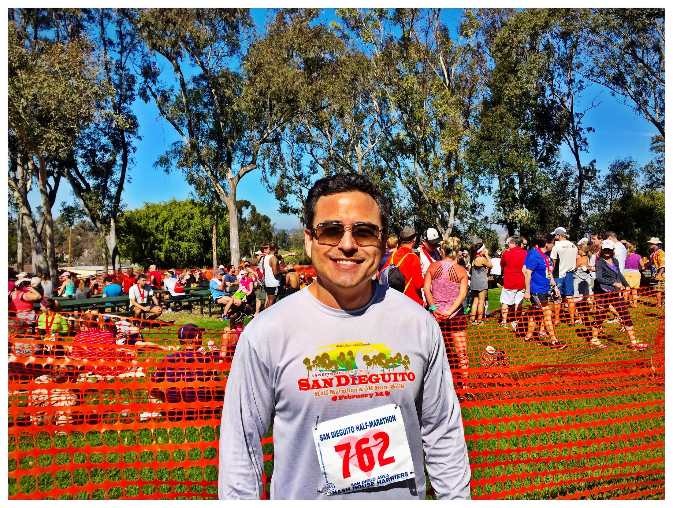 Dr. Yoo Runs the San Dieguito Half Marathon