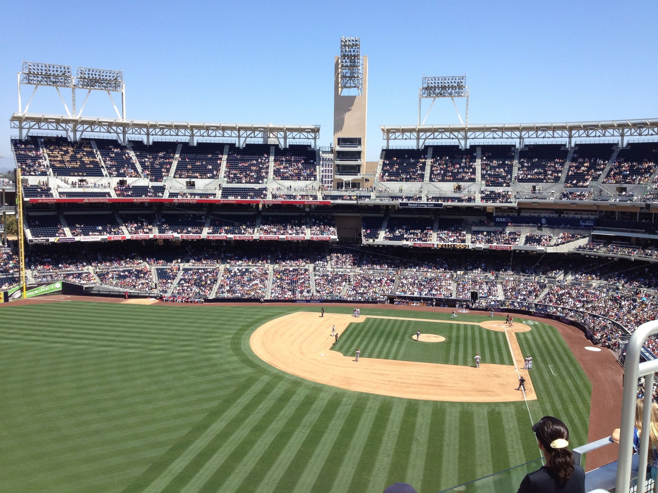 The SKY Team Roots for the Padres