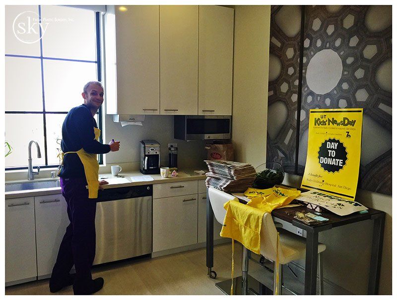 Volunteering for Rady Children's Hospital